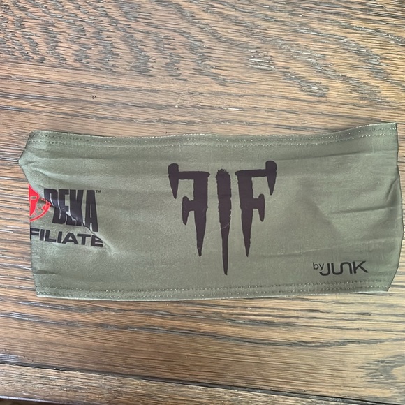 JUNK brand army green headband - Picture 5 of 5